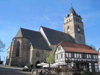 Außenansicht Stadtkirche Wolfhagen